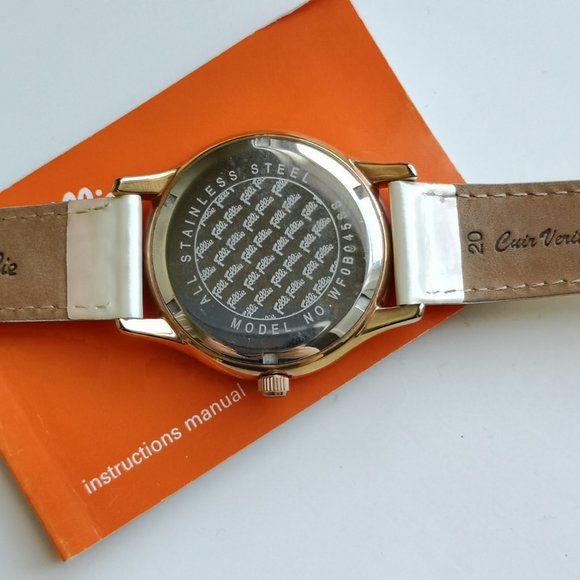 folli follie watch with crystal stone details - Picture 3 of 4